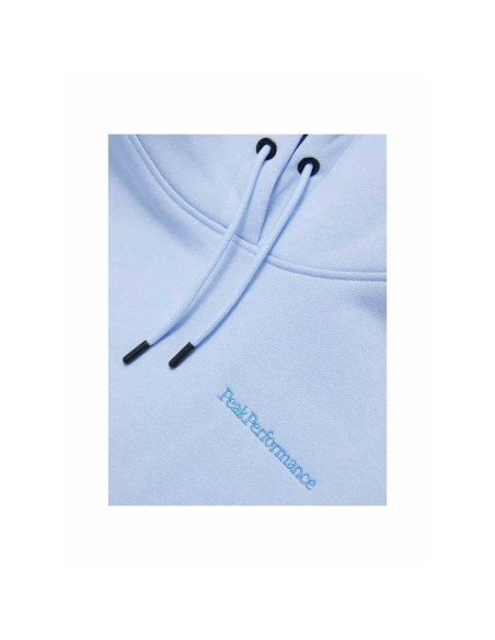 Bluza peak performance w original small logo hoo niebieski