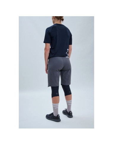 Spodenki rowerowe poc w's essential enduro shorts szary