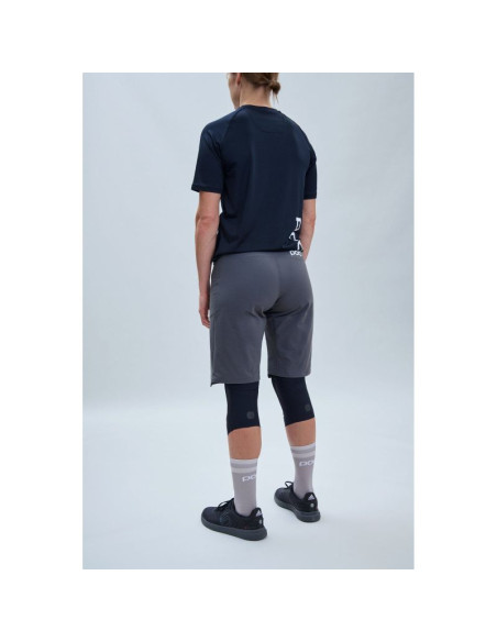Spodenki rowerowe poc w's essential enduro shorts szary