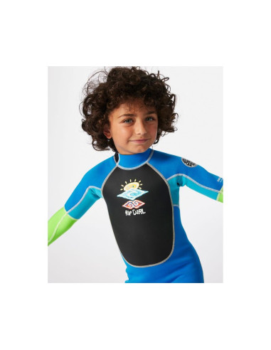 Pianka rip curl groms omega bz easy on/off niebieski
