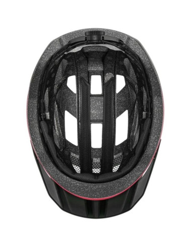 Kask rowerowy uvex i-vo 2 56-60cm, red/black matt