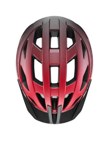Kask rowerowy uvex i-vo 2 56-60cm, red/black matt