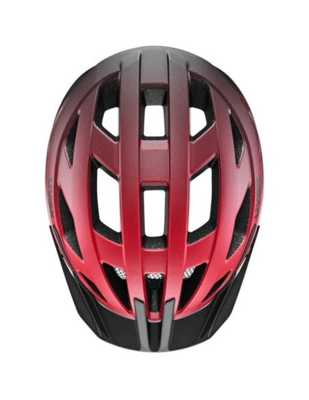 Kask rowerowy uvex i-vo 2 56-60cm, red/black matt