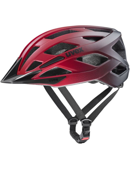Kask rowerowy uvex i-vo 2 56-60cm, red/black matt
