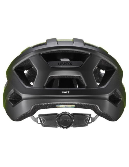Kask rowerowy uvex i-vo 2 60-64cm, neon yellow/black matt