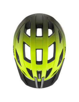 Kask rowerowy uvex i-vo 2 60-64cm, neon yellow/black matt 2