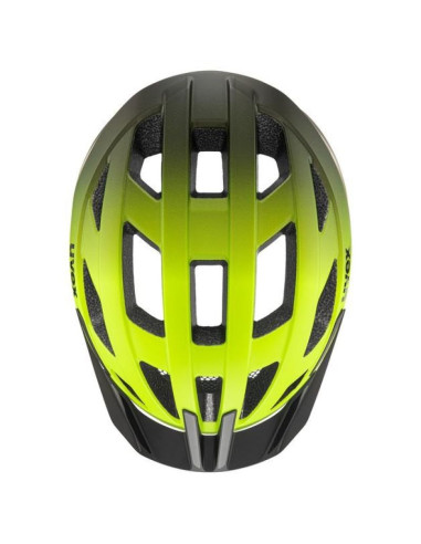 Kask rowerowy uvex i-vo 2 60-64cm, neon yellow/black matt