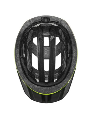 Kask rowerowy uvex i-vo 2 60-64cm, neon yellow/black matt