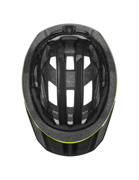 Kask rowerowy uvex i-vo 2 60-64cm, neon yellow/black matt