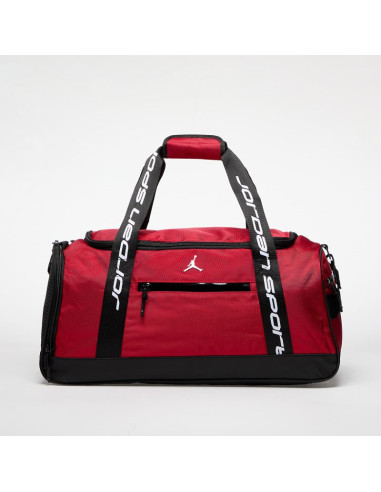 Torba sportowa air jordan jam sport duffle bag 47.5l gym red - ma0913-r78