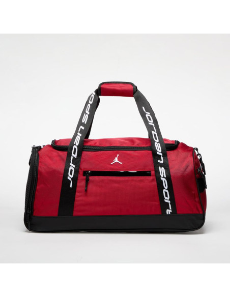 Torba sportowa air jordan jam sport duffle bag 47.5l gym red - ma0913-r78