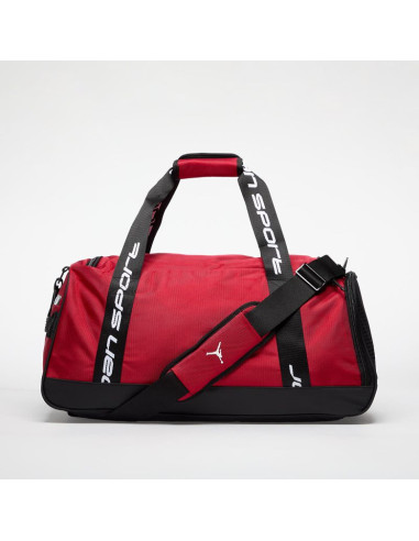 Torba sportowa air jordan jam sport duffle bag 47.5l gym red - ma0913-r78
