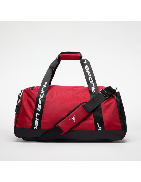 Torba sportowa air jordan jam sport duffle bag 47.5l gym red - ma0913-r78