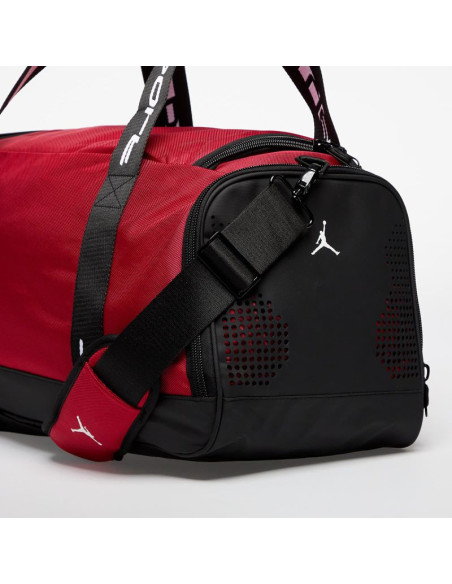 Torba sportowa air jordan jam sport duffle bag 47.5l gym red - ma0913-r78