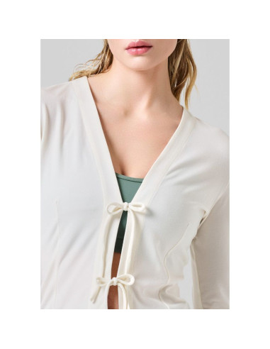 Bluza casall studio cardigan biały