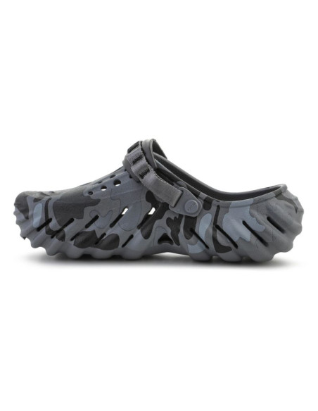 Crocs echo duck camo clog charcoal/black 211981-082