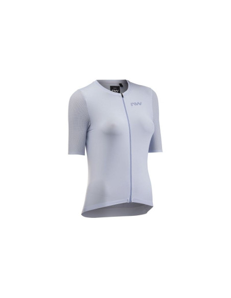 Koszulka rowerowa northwave extreme woman jersey s/s szara