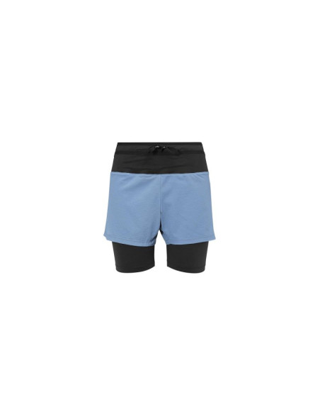 Szorty damskie millet intense 2in1 short w niebieskie