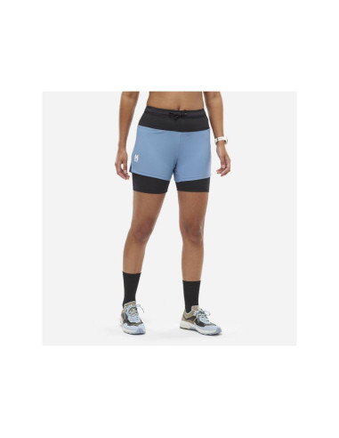 Szorty damskie millet intense 2in1 short w niebieskie