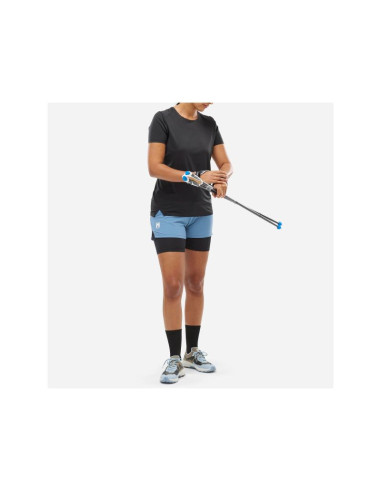 Szorty damskie millet intense 2in1 short w niebieskie