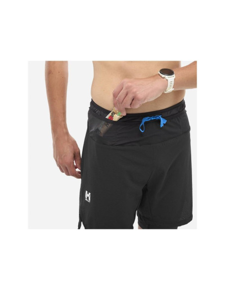 Szorty męskie millet intense 2in1 short m czarne