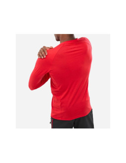 Koszulka męska millet trilogy wool ts ls m czerwona 2