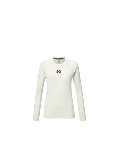Koszulka damska millet trilogy wool ts ls w beżowa