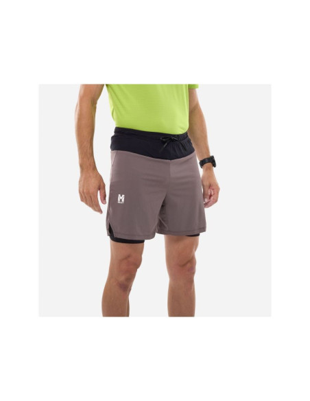 Szorty męskie millet intense 2in1 short m fioletowa