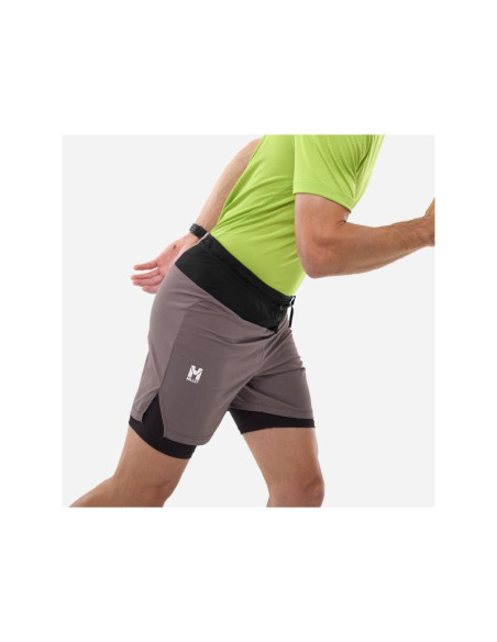Szorty męskie millet intense 2in1 short m fioletowa