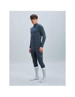 Bielizna poc m's layer merino 3/4 tights szary 2