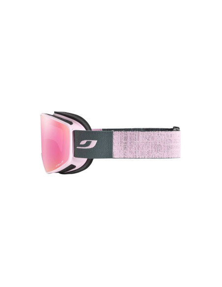 Gogle narciarskie julbo pulse różowo szare
