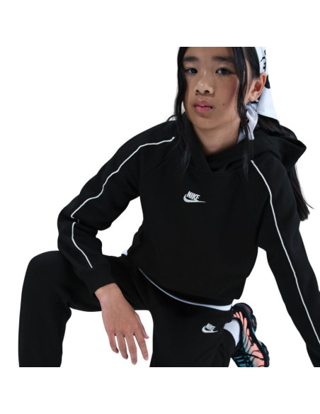 Dres dla dzieci nike sportswear club fleece czarny hq9318 010
