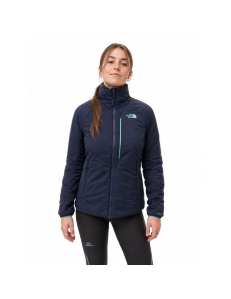The north face kurtka damska wiatrówka outdoor trekking granatowa lekka
