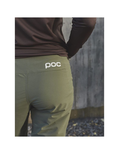 Spodenki rowerowe poc w's essential enduro shorts - zielony