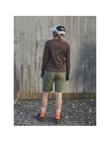 Spodenki rowerowe poc w's essential enduro shorts - zielony