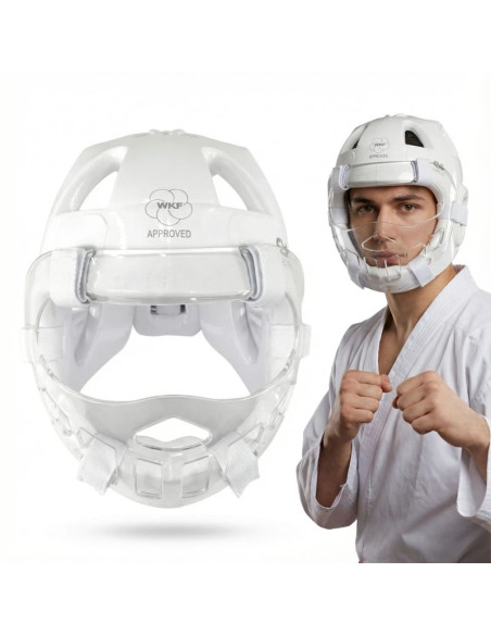 Kask z osłoną twarzy extera 3 pro wkf | mooto