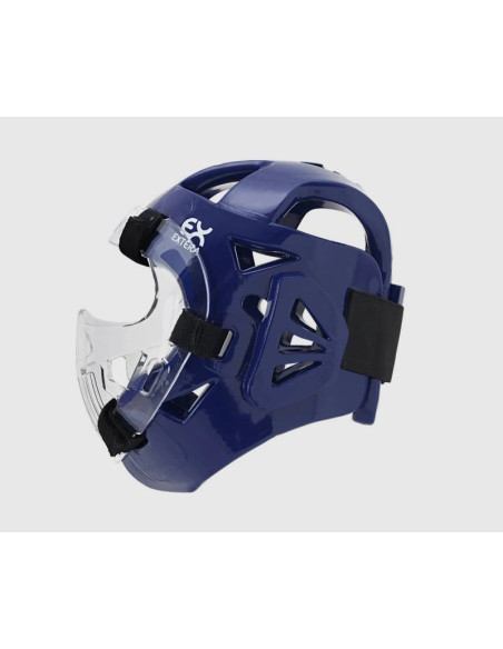 Kask z osłoną twarzy extera 3 pro world taekwondo (wt) | mooto