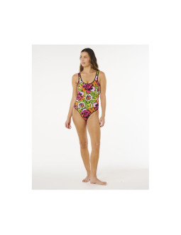 Kostium damski rip curl carioca hi-leg revo one piece multikolor 2