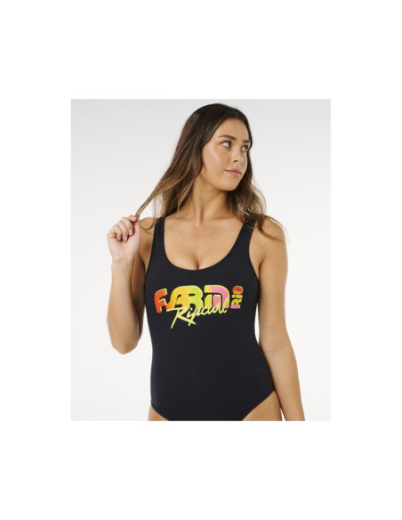 Kostium damski rip curl carioca hi-leg revo one piece multikolor