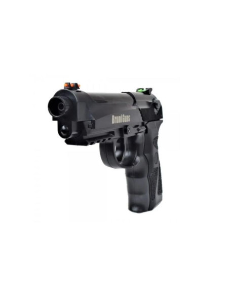 Pistolet wiatrówka bruni cn814 sport kal. 4,5 mm bb, 20-strzałowy co-2, do 17j