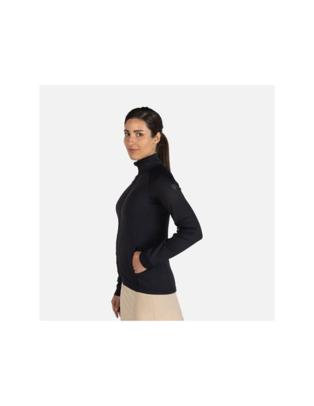 Bluza damska rossignol w mid layer thin czarna