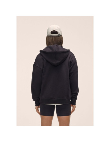 Bluza damska casall casual zip hoodie kolor czarny