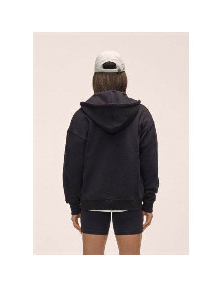 Bluza damska casall casual zip hoodie kolor czarny