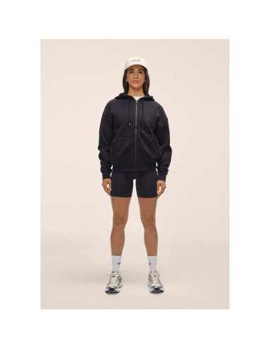 Bluza damska casall casual zip hoodie kolor czarny