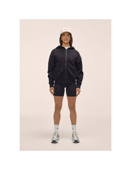 Bluza damska casall casual zip hoodie kolor czarny