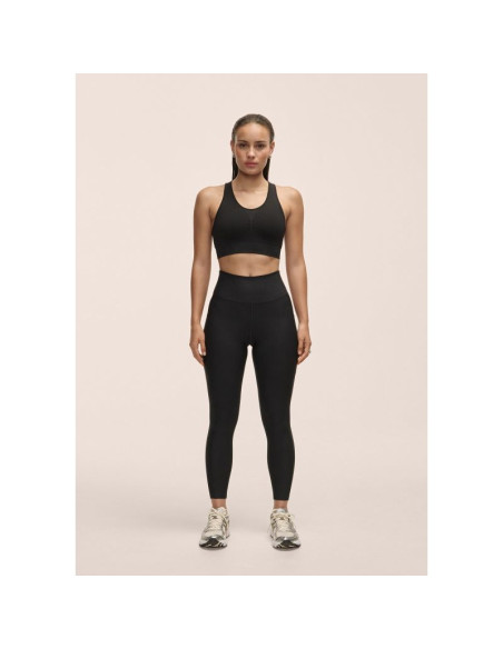 Legginsy treningowe damskie casall pure pocket high waist tights kolor czarny