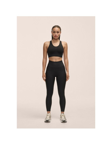 Legginsy treningowe damskie casall pure pocket high waist tights kolor czarny