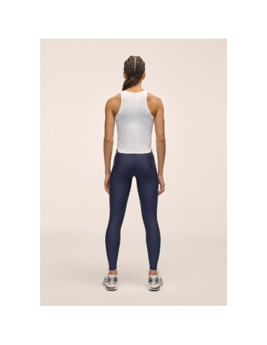 Legginsy treningowe damskie casall pure pocket high waist tights kolor niebieski