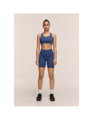 Legginsy treningowe damskie casall performance running bikers kolor granatowy