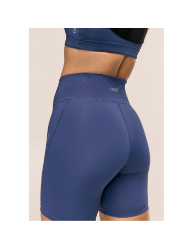 Legginsy treningowe damskie casall performance running bikers kolor granatowy